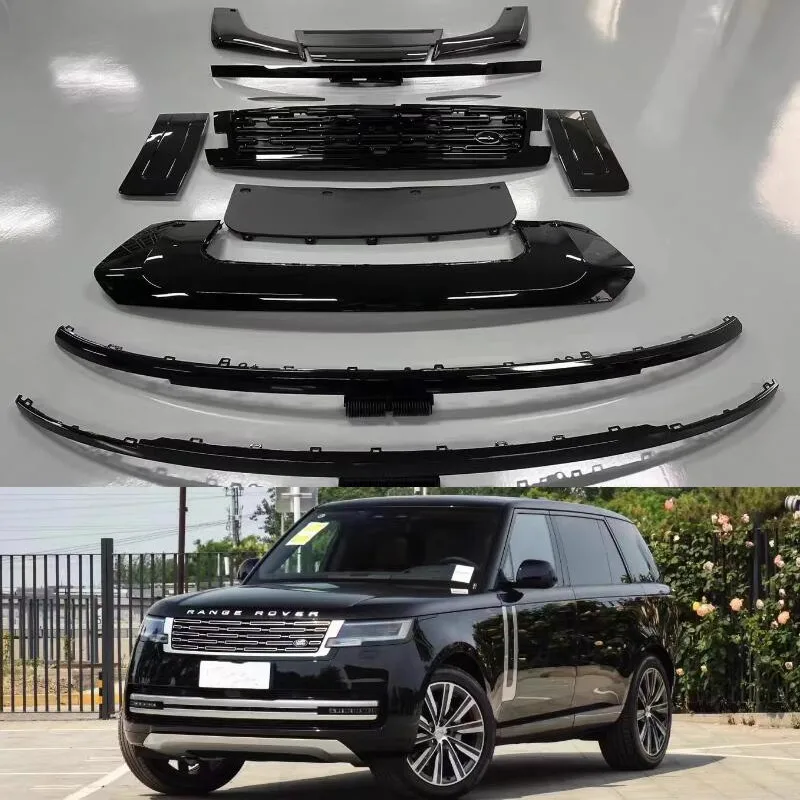 

For Land Range Rover Executive High Quality ABS PP Car Front Bumper Lip Rear Lip Trim Grille Cover Body Kit