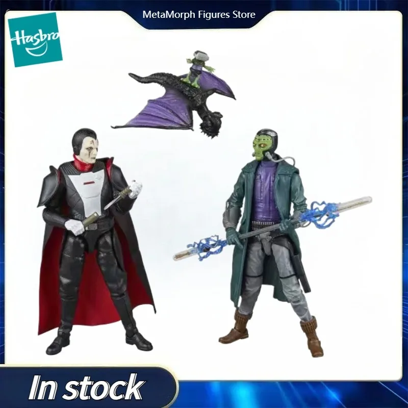 

Original Hasbro Star Wars The Black Series INQUISITOR & DUROS BOUNTY HUNTER Anime Figure Collection Toys Ornaments