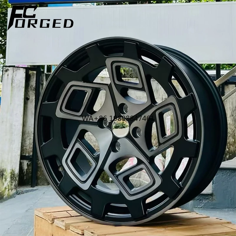 

Factory Customization 1-piece 5x112*114.3*120 5x114.3 Deep Concave Black Finish Aluminum Alloy Wheels Car Wheels for Luxury Car