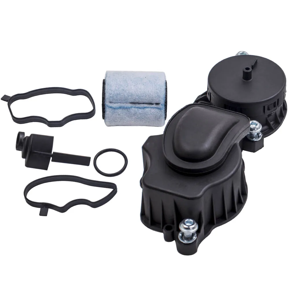 BMW 3/5/7 E46 E39 E38 E53PCV 용 크랭크 케이스 오일 벤트 브리더 분리기 필터 키트 New 11127799367 11127799224