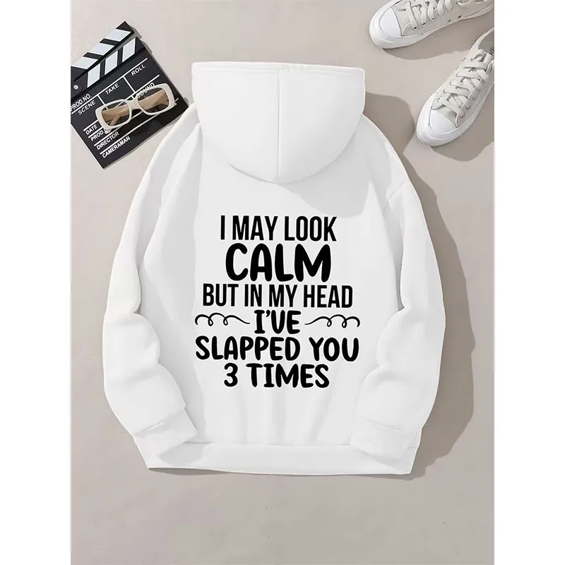 

Женские повседневные толстовки с жирным буквенным принтом, осенне-зимние толстовки с графическим рисунком, женские винтажные пуловеры 90-х годов, одежда с капюшоном