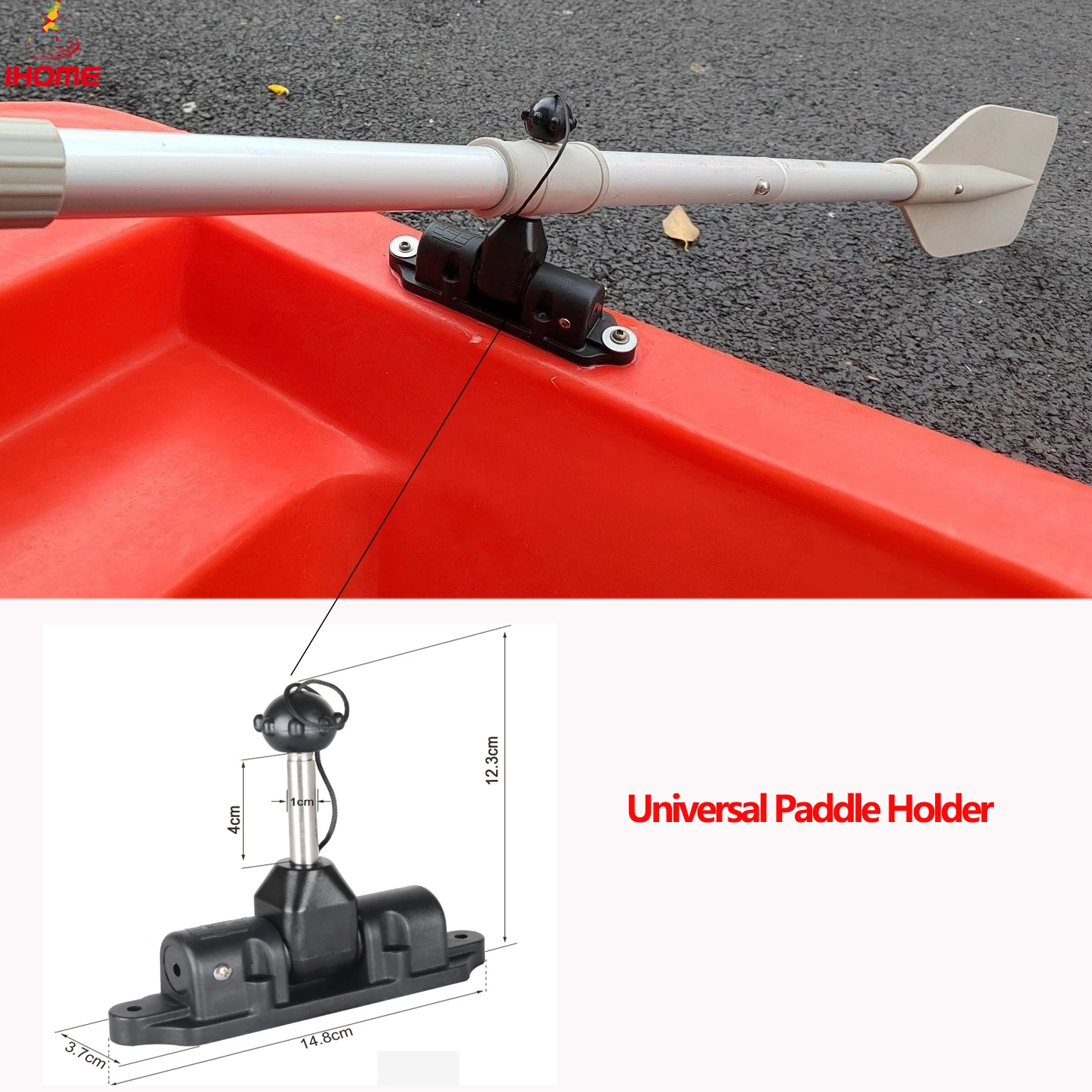 Universal Paddle Seat for Inflatable Boats Paddle Lock Kayaks Paddle Bracket PE Boat Alloy Boat Wooden Boat Fiberglass Boat