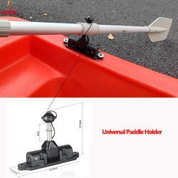 Universal Paddle Seat para barcos infláveis, Paddle Lock, caiaques, Paddle Bracket, barco PE, liga, barco de madeira, barco de fibra de vidro