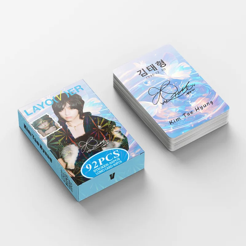 92 celebrity cards, Korean entertainment albums, ARIRANG photo cards, greeting cards, account stickers, LOMO cards, gifts