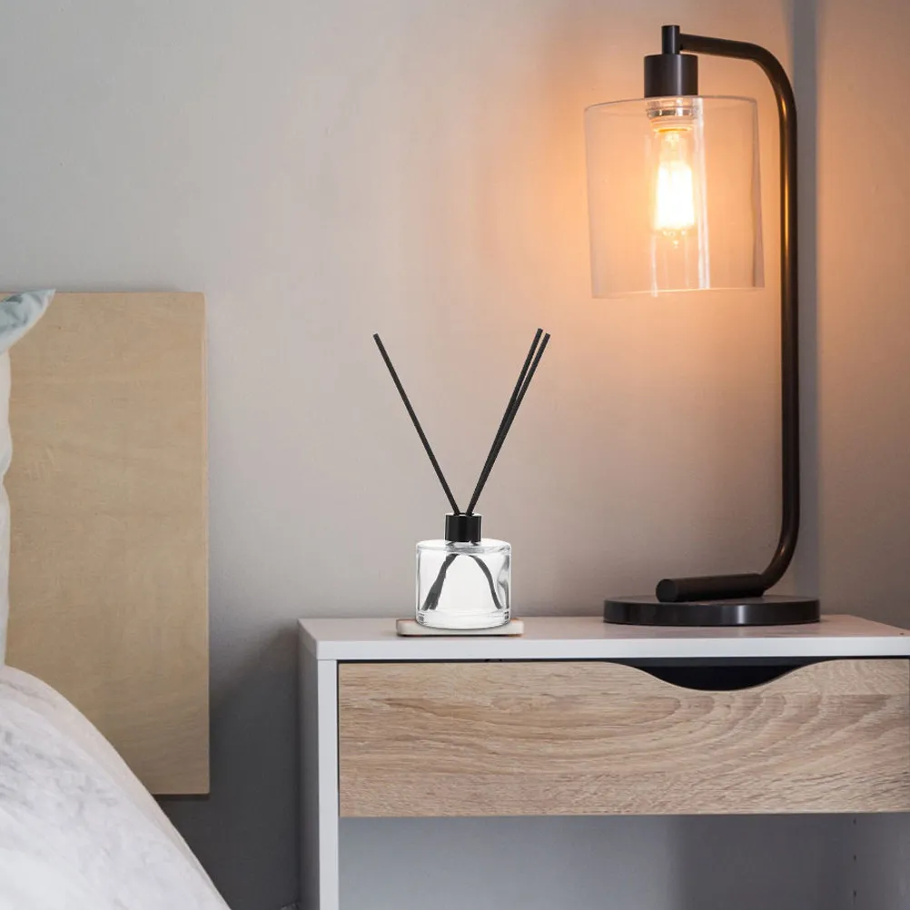 

Набор из 1 флакона-диффузора для эфирных масел, прозрачный стеклянный флакон для парфюмерии, для ароматерапии, декора дома, офиса, спа, ароматизации