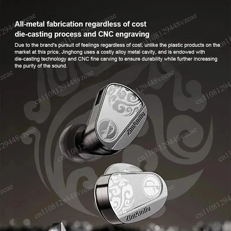 

0.78 Detachable Music Game Custom All-metal Earbuds Gift Z3 Headphones HIFI Headphones in-ear High-fidelity
