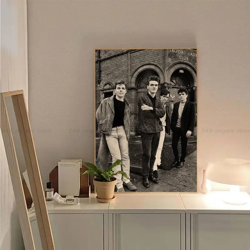 The Smiths DIY poster Retro Kraft Paper Sticker DIY Room Bar Cafe Room Wall Decor