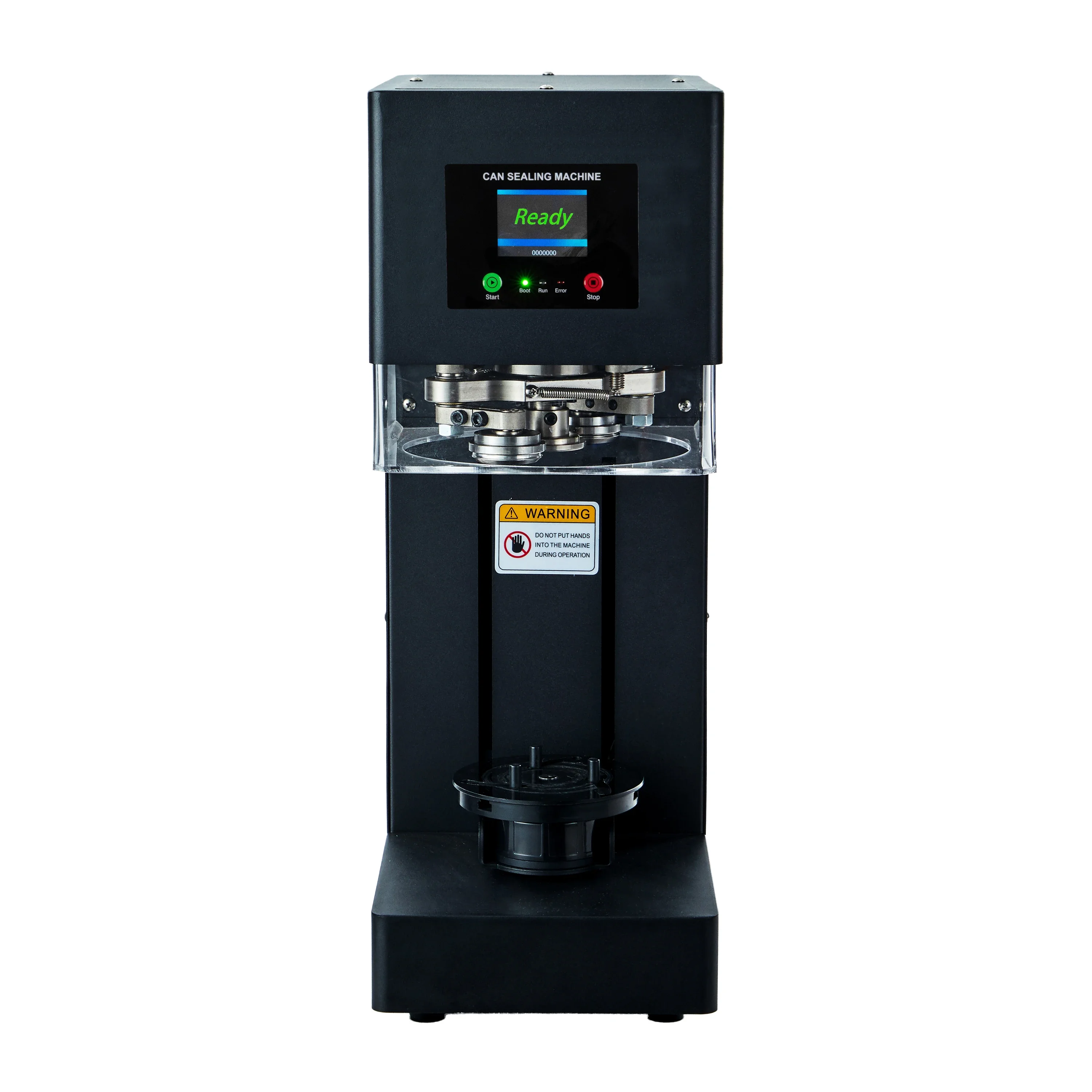 New Automatic Can Sealer No Cup Mat for Plastic Cans Aluminum Cans Paper Bowls