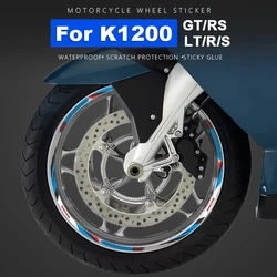 Motorcycle Wheel Sticker Waterproof Rim Strip for BMW K1200LT K1200GT K1200RS K1200S K1200R K 1200 K1200 LT GT Accessories Decal