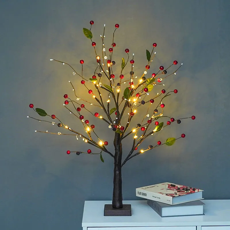 

Thanksgiving Decoration Landscape LED Modeling Light Tree Christmas Party Indoor Home Decorative Lights Tree Lamps Lightings