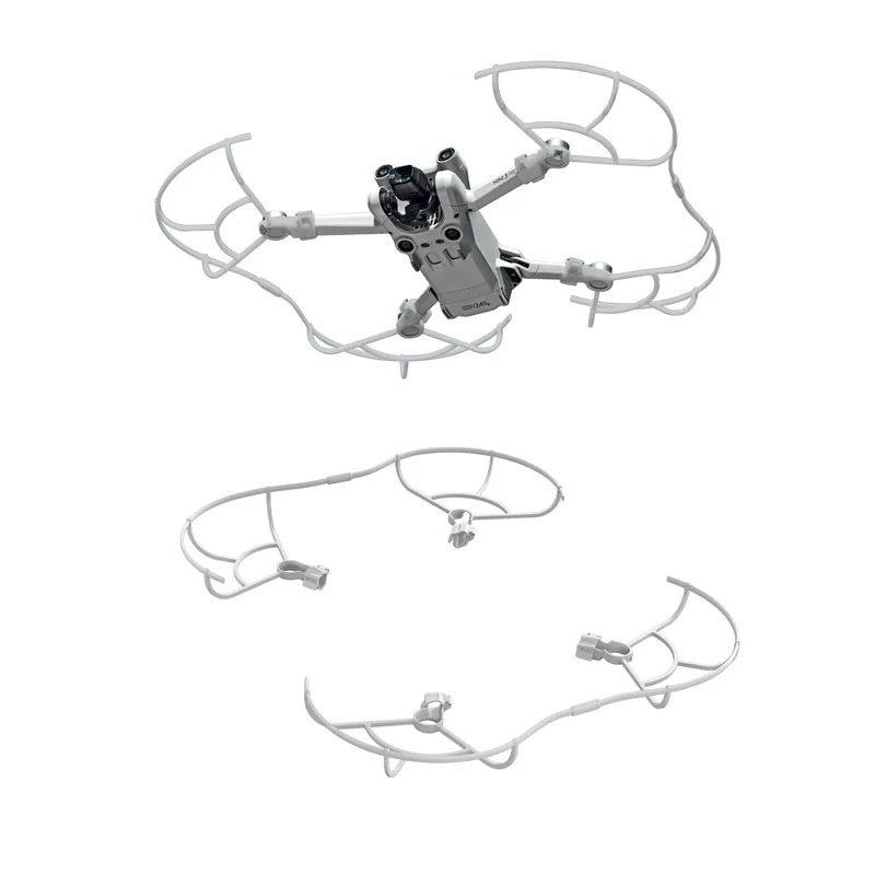 Protetor de Hélice para DJI Mini 3 Pro Drone, Guarda Peso Leve, Anti-Colisão, Asa Fan Bumper, Landing Gear Acessórios