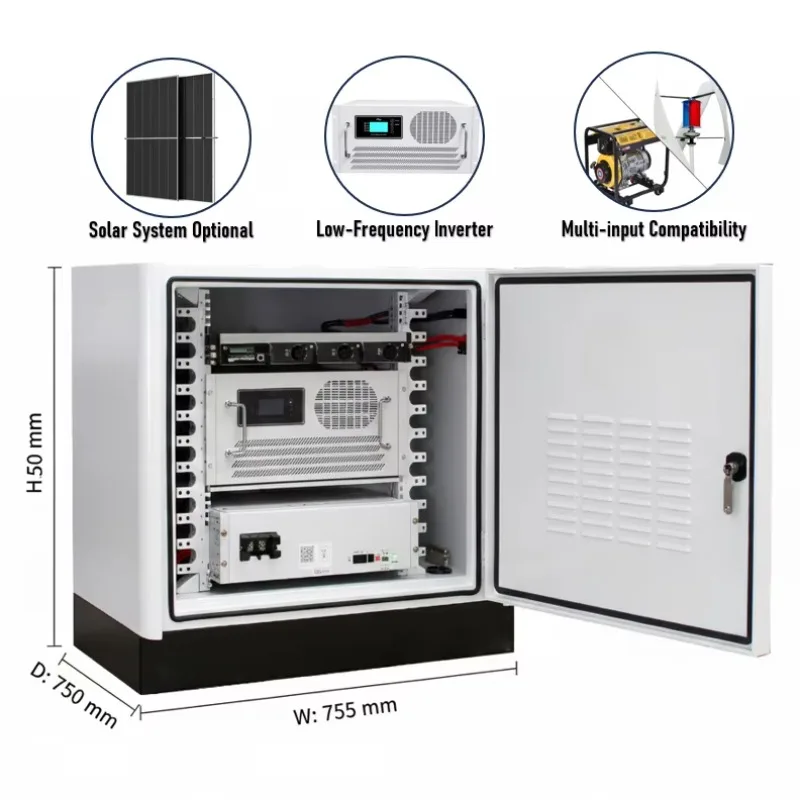 MPPT Solar Input Home Energy Storage System LiFePO4 Battery with 5kW Inverter