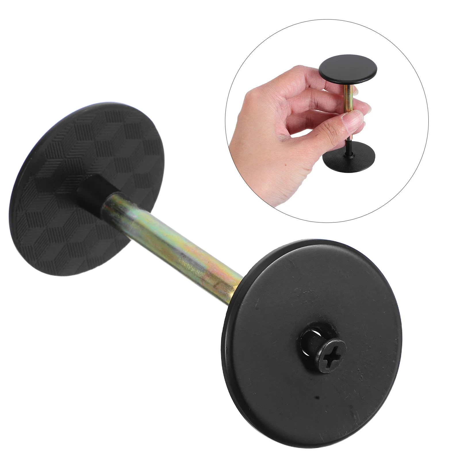 

Door Hole Cover Plate 40mm Diameter Zinc Alloy Anti-Theft Round Deadbolt Cover for Wood Metal Doors Security Lock Protector