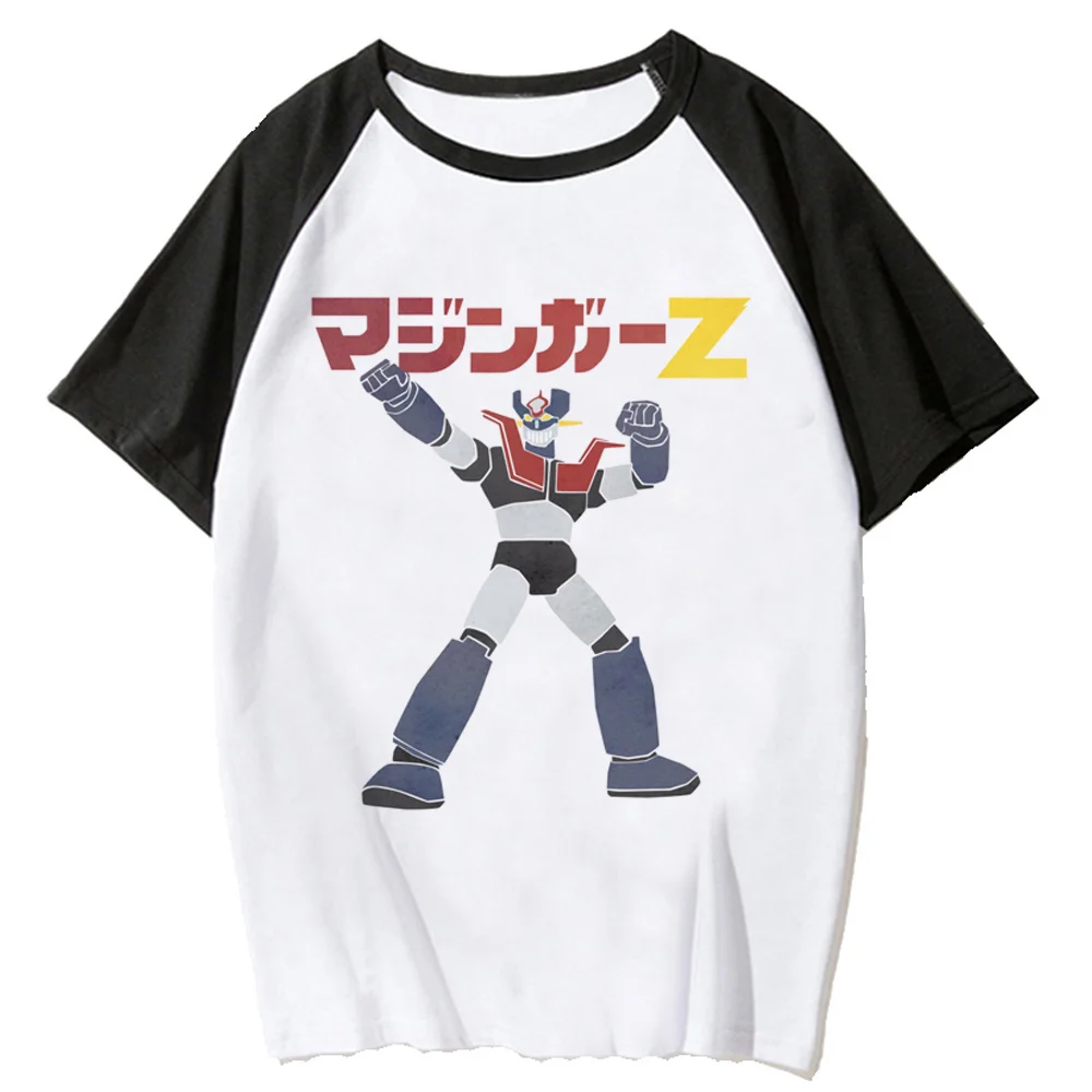 Mazinger z Tee women comic tshirt girl harajuku clothes