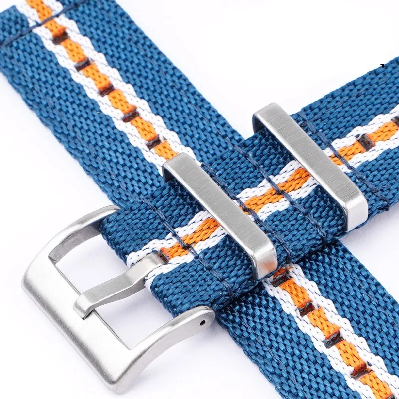 Nylonowy pasek do zegarka Samsung Galaxy Watch Band 18mm 20mm 22mm 24mm Uniwersalny pasek na nadgarstek do zegarków Seiko Casio Quick Release