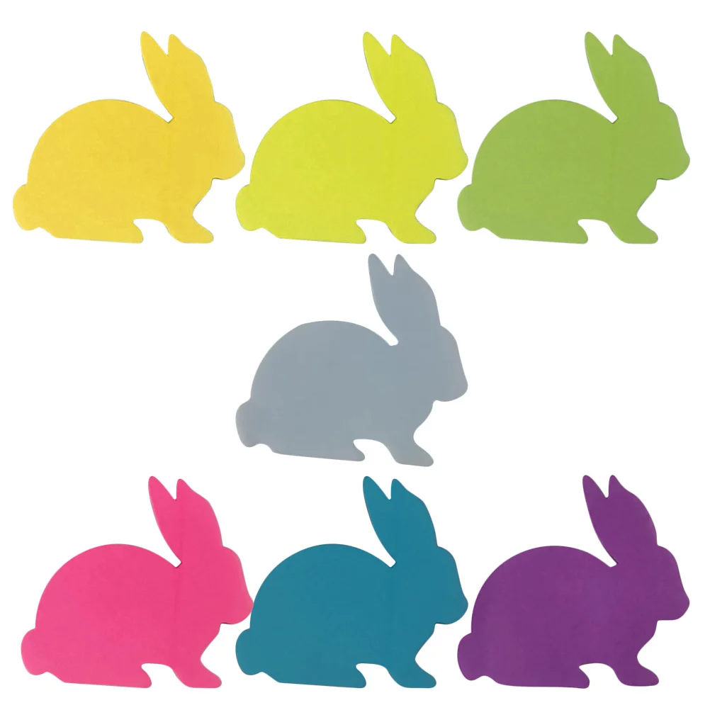 Маленький пасхальный блокнот, милый кролик, блокноты, каваи, канцелярские принадлежности для вечеринок, домашний офис, школа, весенний декор