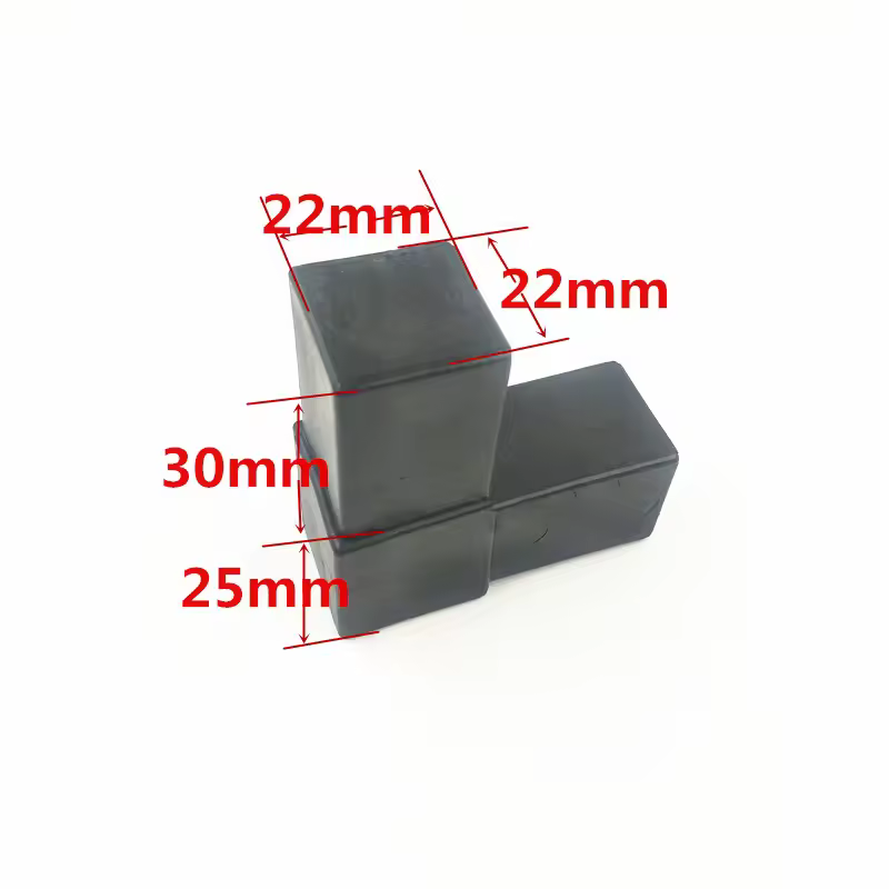 25X25 Right Angle Bend Connector Steel Pipe Plastic Shelf Tight Fixing Parts Corner L T Type Guardrail Balcony Cabinet 10Pcs - Image 9