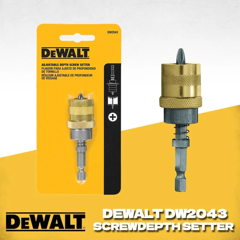 DEWALT DW2043 1/4in Hex Verstelbare Diepte Schroef Setter Kruisschroevendraaier Setter Power Tool Accessoires Dewalt DW2043Z