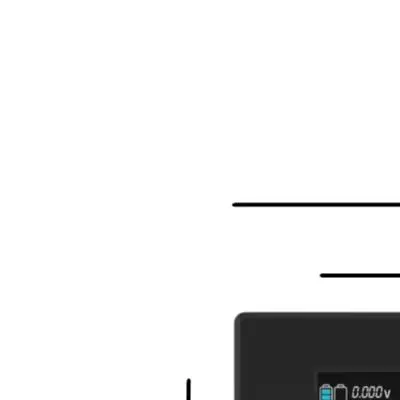 LCD Display 3.2 Inch For for Battery Protection Board with Monitoring Support and 400mm Cable For for Easy Installation