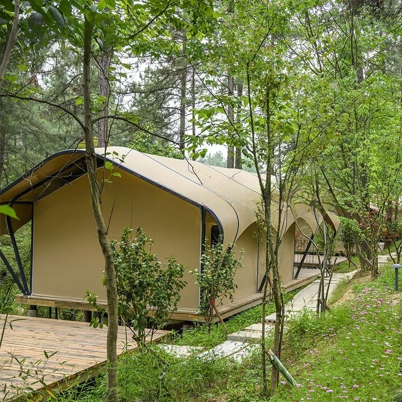 Outdoor waterproof tent Outdoor B&B hotel tent Resort scenic spot camping tent