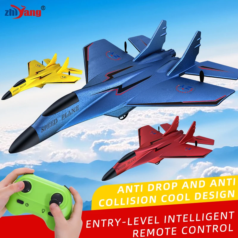 ZY-320 Remote Control Airplane With LED Lights RC Drone Plane EPP Foam RC Aircraft RC Jet Toys For Kids Beginners Birthday Gift