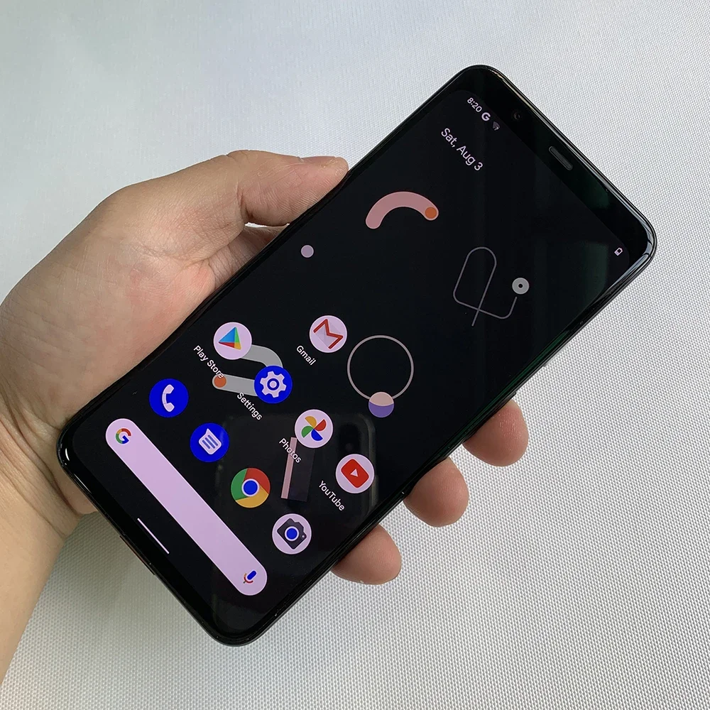 هاتف Google Pixel 4xl 4 XL 64GB/128GB ROM الأصلي غير مقفول 6.3 بوصة Snapdragon 855 ثماني النواة 6GB RAM NFC 12.2MP & 16MP معرف الوجه