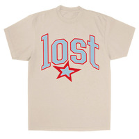 Mgk Lost Americana Tee Short Sleeve Cotton Male T-shirt Unisex Streetwear Hip Hop Summer Male Tshirts Loose O-neck Men TShirt