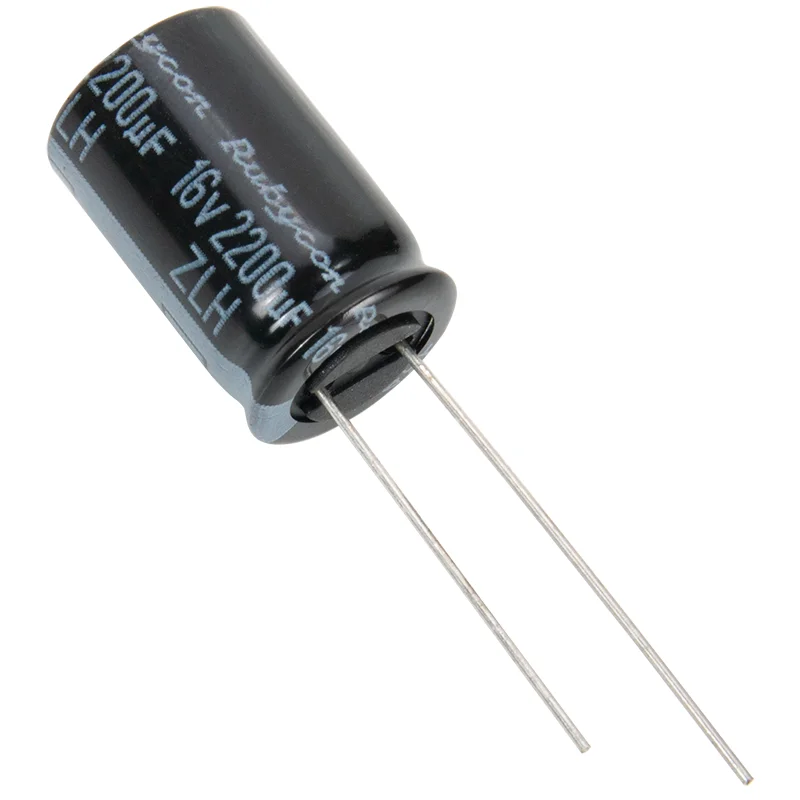 5PCS/20PCS Rubycon ZLH series 16V2200UF 13X20mm High-frequency, low-resistance electrolytic capacitors