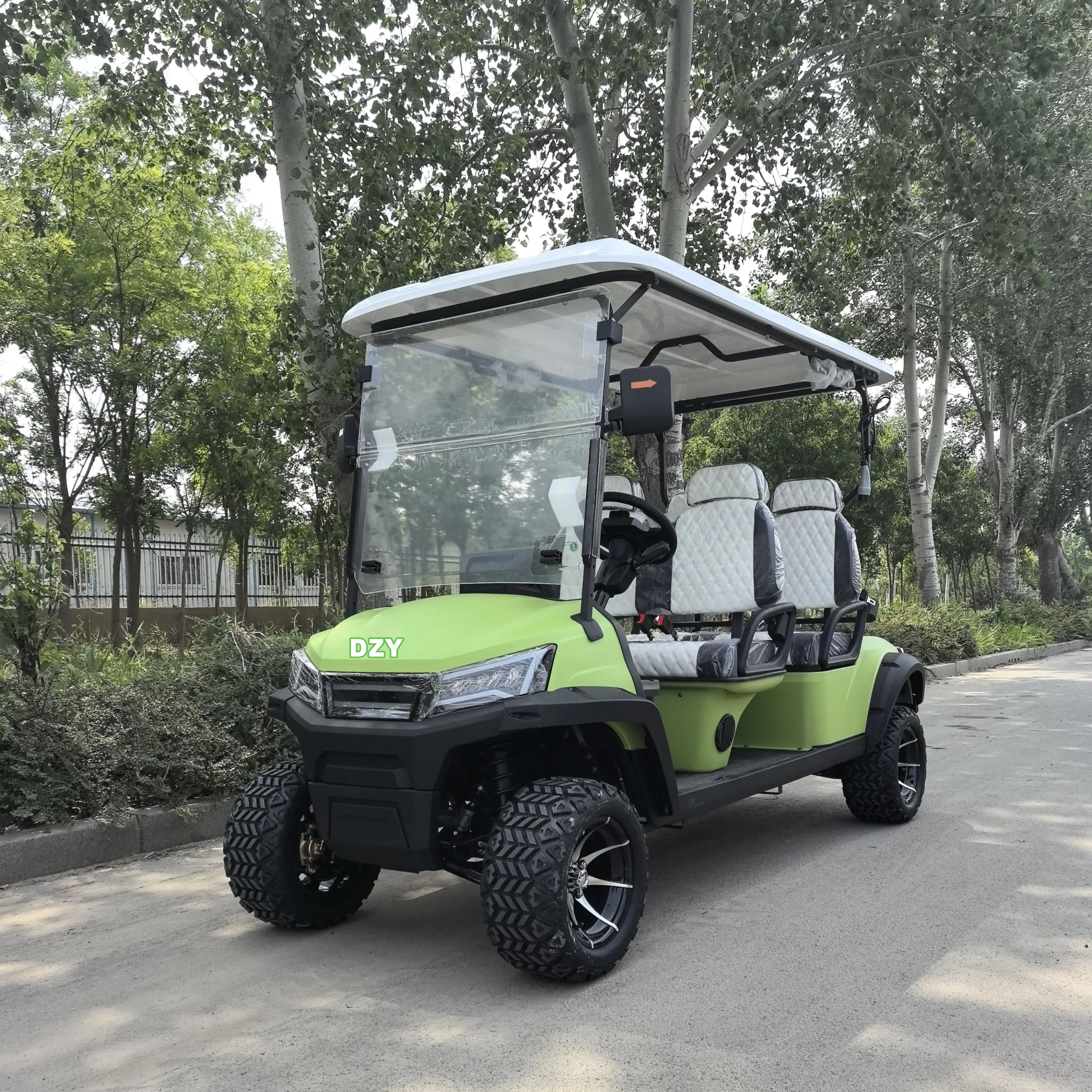 نوع بطارية الليثيوم رائجة البيع مقاعد رخيصة لمشاهدة معالم المدينة نادي السيارات الكهربائية جولف سيارة كهربائية/سيارات الغولف الكهربائية بالجملة #2