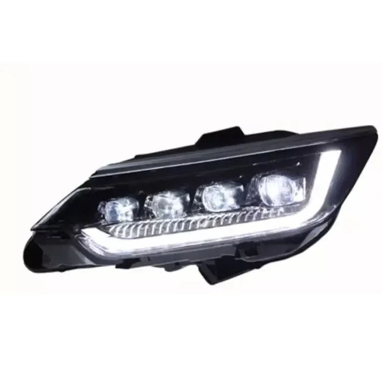 مجموعة أضواء السيارة لتويوتا كامري v55 LED المصباح 2015-2017 كامري رئيس مصباح Drl العارض عدسة اكسسوارات السيارات #6