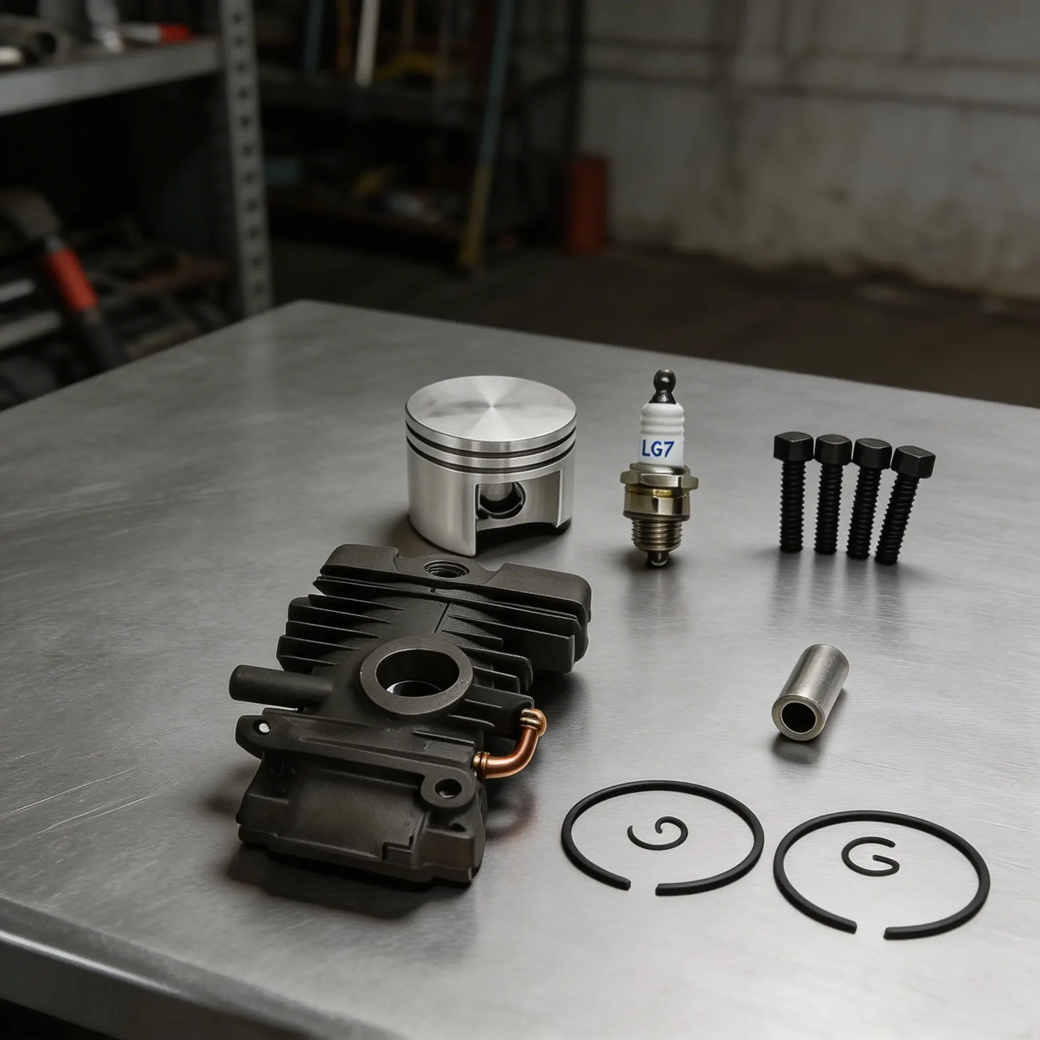37mm Cylinder For Piston Kit For MS192T,MS192TC Replacement Part 1137 020 1203 Cylinder Kit Replacement Electric Saw Parts