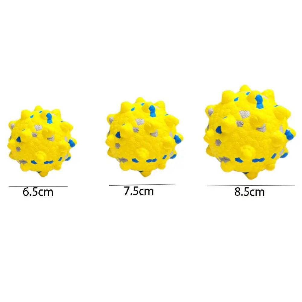 Suministros para mascotas, pelota de juguete resistente a mordeduras para mascotas, pelota antideslizante de alta elasticidad para perros que rebota, juguete para masticar para perros duradero y creativo, regalo
