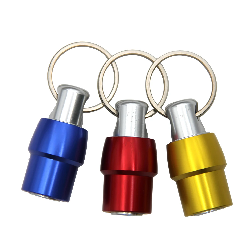 Keychain Quick Change Connect Rod 1/4 Hexagonal Quick Release Aluminum Alloy Mountaineer Buckle Screwdriver Head Socket Tool