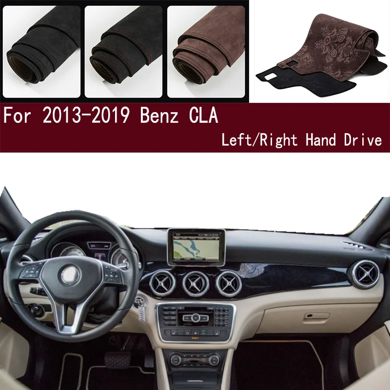 For 2013-2019 Benz CLA 200 180 260 220 C117 X117 W117 Dashmat Dashboard Cover Instrument Panel Sunscreen Pad Ornaments