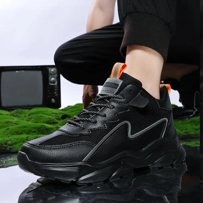 

Мужская спортивная обувь высокого качества, уличные кроссовки из светоотражающего материала, подходящие для бега, кроссовки для мужчин, Zapatos De Hombre