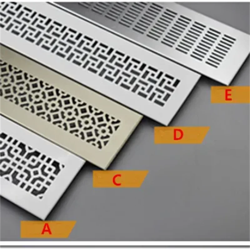 Aluminum Alloy Vents Perforated Sheet Air Vent Perforated Sheet Web Plate Ventilation Grille Vents Perforated Sheet