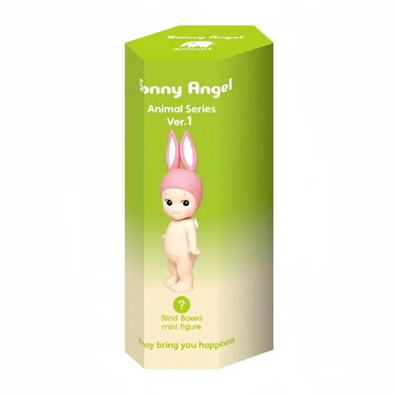 มาใหม่ 12 ชิ้น Sonny Angel กล่องตาบอดชุดสัตว์ Ver.1 ตุ๊กตาสัตว์หมวกออกแบบ Holding Face ตุ๊กตา Motherland Edition ของเล่นของขวัญ