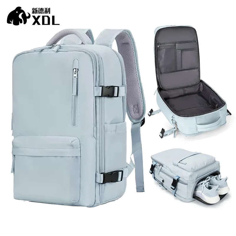 

Cross-Border New Arrival Large Capacity BeltUSBSocket Travel Backpack Computer Bag Independent Shoe Layer Backpack