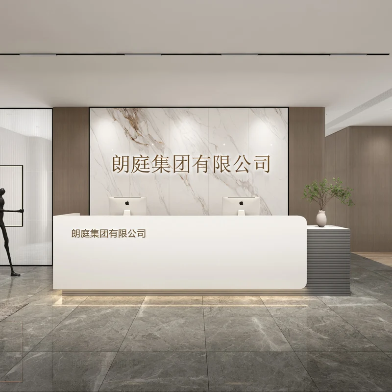 Medical Gym Reception Counter Dental Dentist Commercial Office Reception Counter Cashier Checkout Toonbank Receptie Furniture