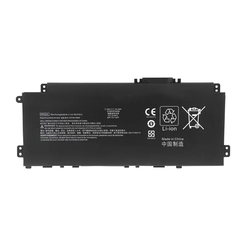 11.55V 43.3WH New PP03XL Laptop Battery for HP Pavilion 13-bb0014TU PV03XL HSTNN-LB8S M01118-421 M01144-005