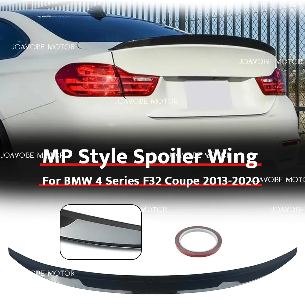 

Glossy Black MP Style Rear Spoiler Wing For BMW 4 Series F32 Coupe 2013-2020