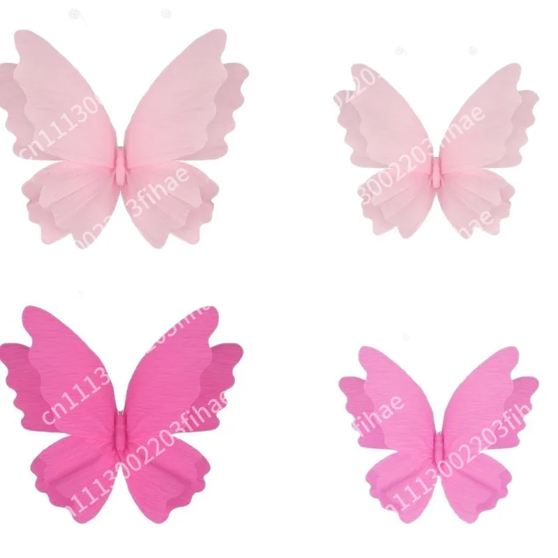3D three-dimensional simulation butterfly color butterfly creative home decoration paper butterfly wedding party arrangement