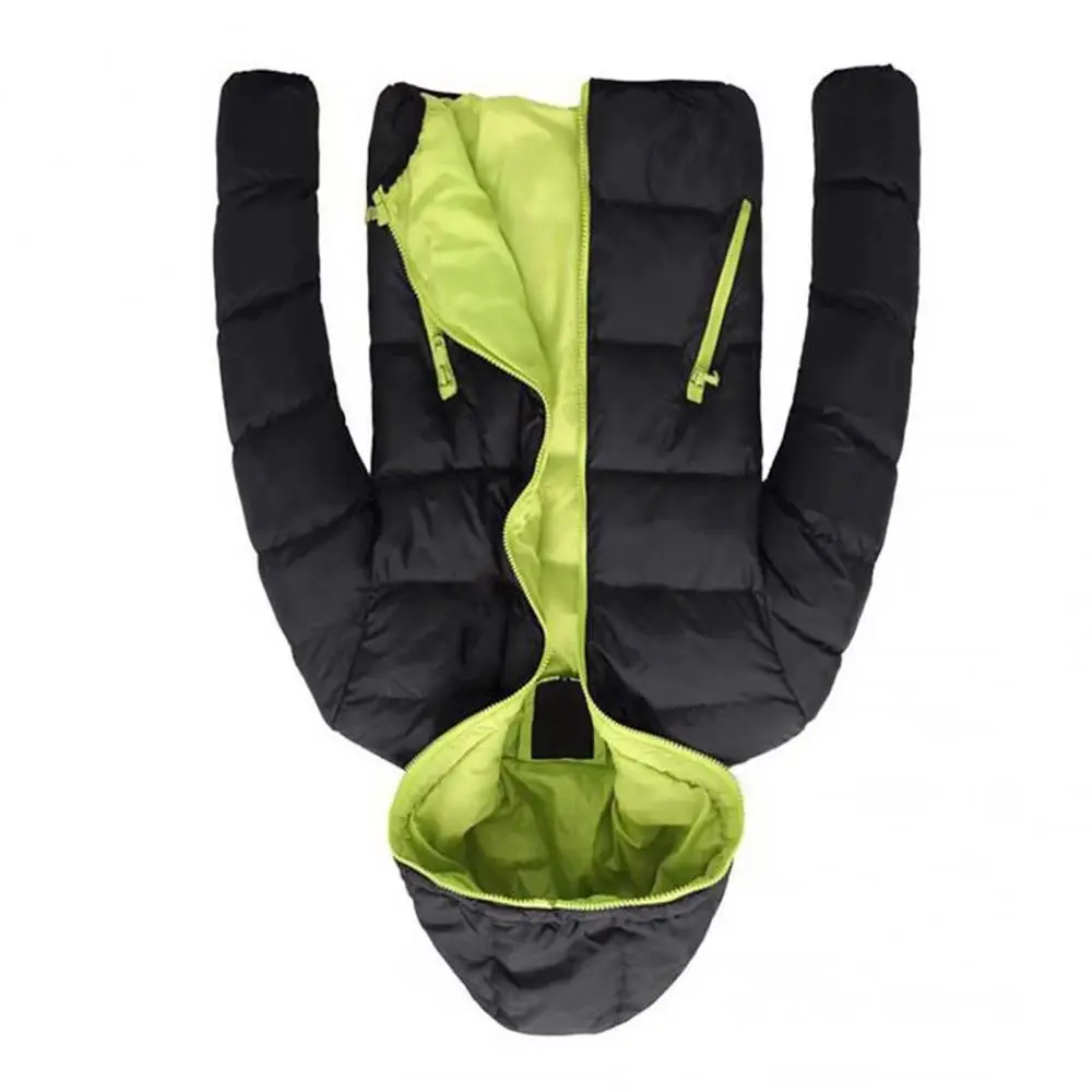 

Men Parkas Color Block Zipper Hooded Cotton Padded Coat Slim Fit Thicken Outwear Jacket Warm Jacket Men Windbreaker Men Clothing