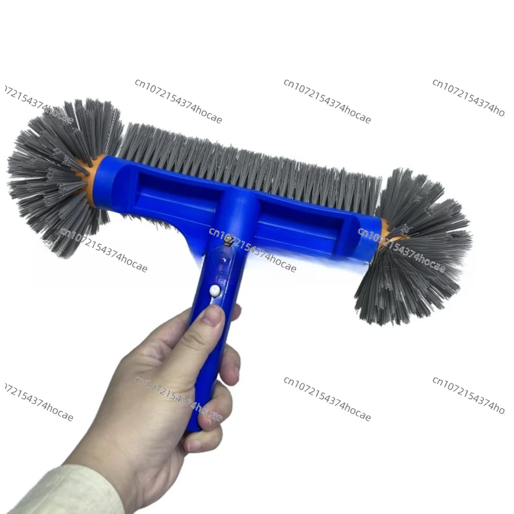 Removable handle reinforced 13-inch ball brush Reinforced pool brush Heavy duty professional cleaning brush