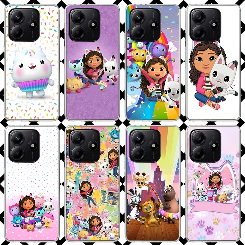Чехол для телефона с кукольным домиком Cartoon Gabbys для Xiaomi Redmi Note 14 14S 13 12 12S 11 Pro Plus 11E 11T 11S 10S 10 9S 5G Soft Cover Funda Чехол для телефона с кукольным домиком Cartoon Gabbys для Xiaomi Redmi Note 14 14S 13 12 12S 11 Pro Plus 11E 11T 11S 10S 10 9S 5G Soft Cover Funda