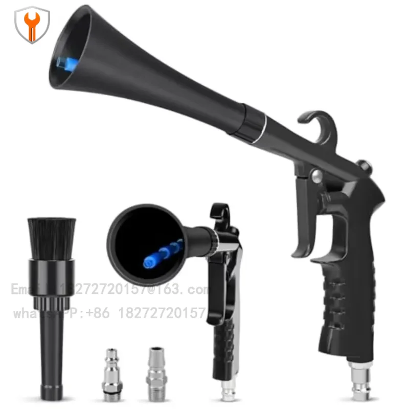 Industrial grade interior cleaning gun, watering can dust, car engine start, car interior spray tornado, car cleaning kit