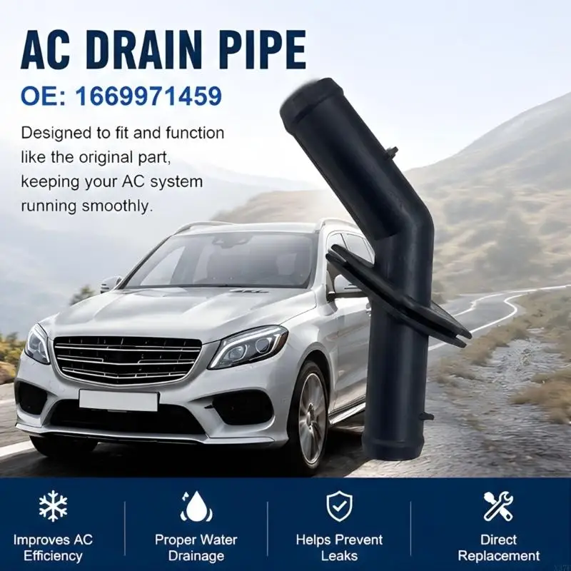 

Engine Bay Drain Pipe Replacement Part 1669971459 with Direct Replace Hose Piece Design Single Vehicle Service Part X37F