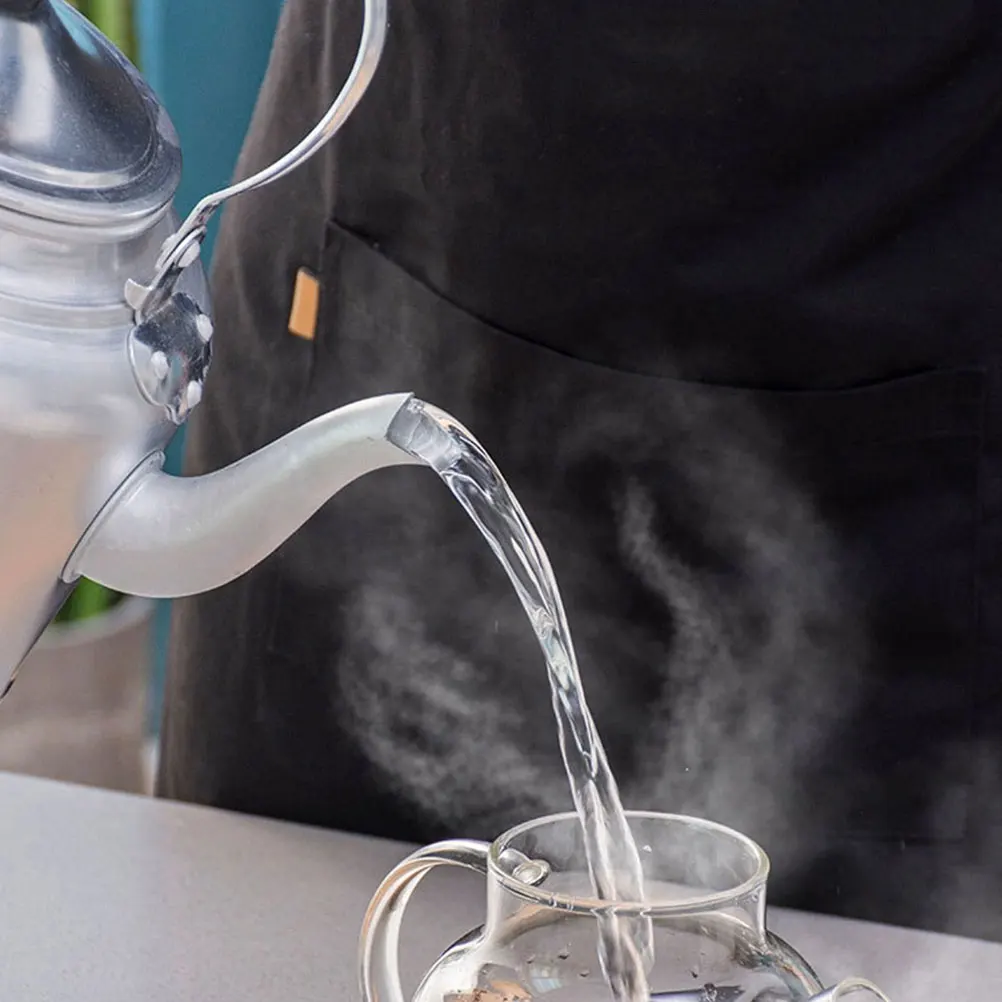 

Aluminum Teapot with Lid Handle Excellent Workmanship Artistic Temperament Perfect for Tea Lovers Teapot with Handle