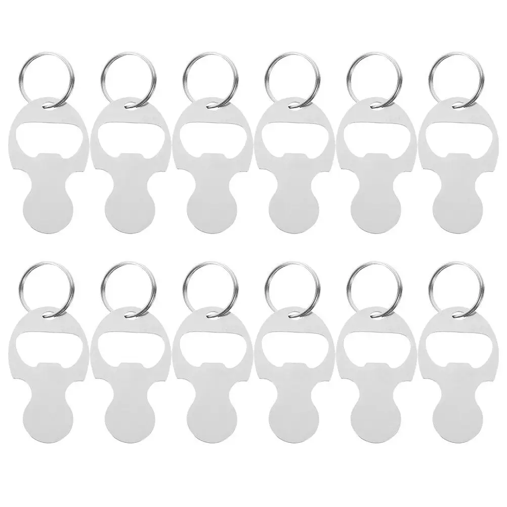12pcs Zinc Alloy Shopping Cart Tokens Keychain – Portable Trolley Coins for Supermarkets