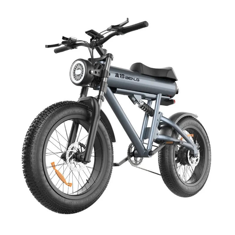 2024 Cross-border 20-inch Off-road Fat Tire Electric Bicycle